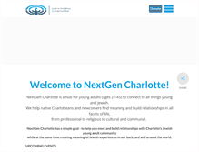Tablet Screenshot of nextgencharlotte.org